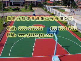 塑胶球场 绿色运动空间，持久卓越性能